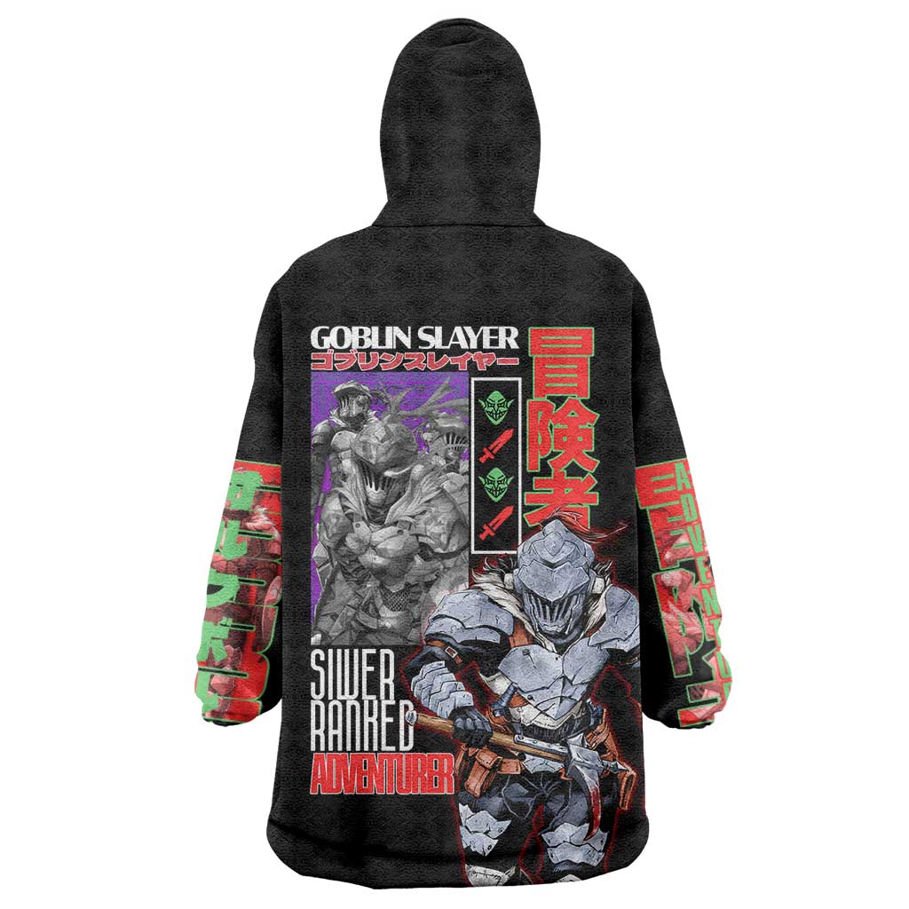 Goblin Slayer Wearable Blanket Hoodie Anime Style