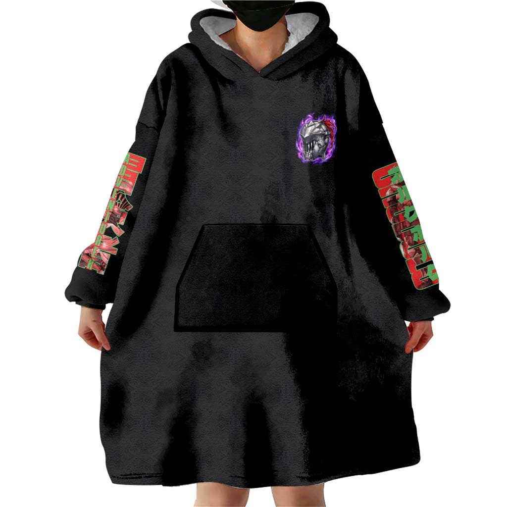 Goblin Slayer Wearable Blanket Hoodie Anime Style