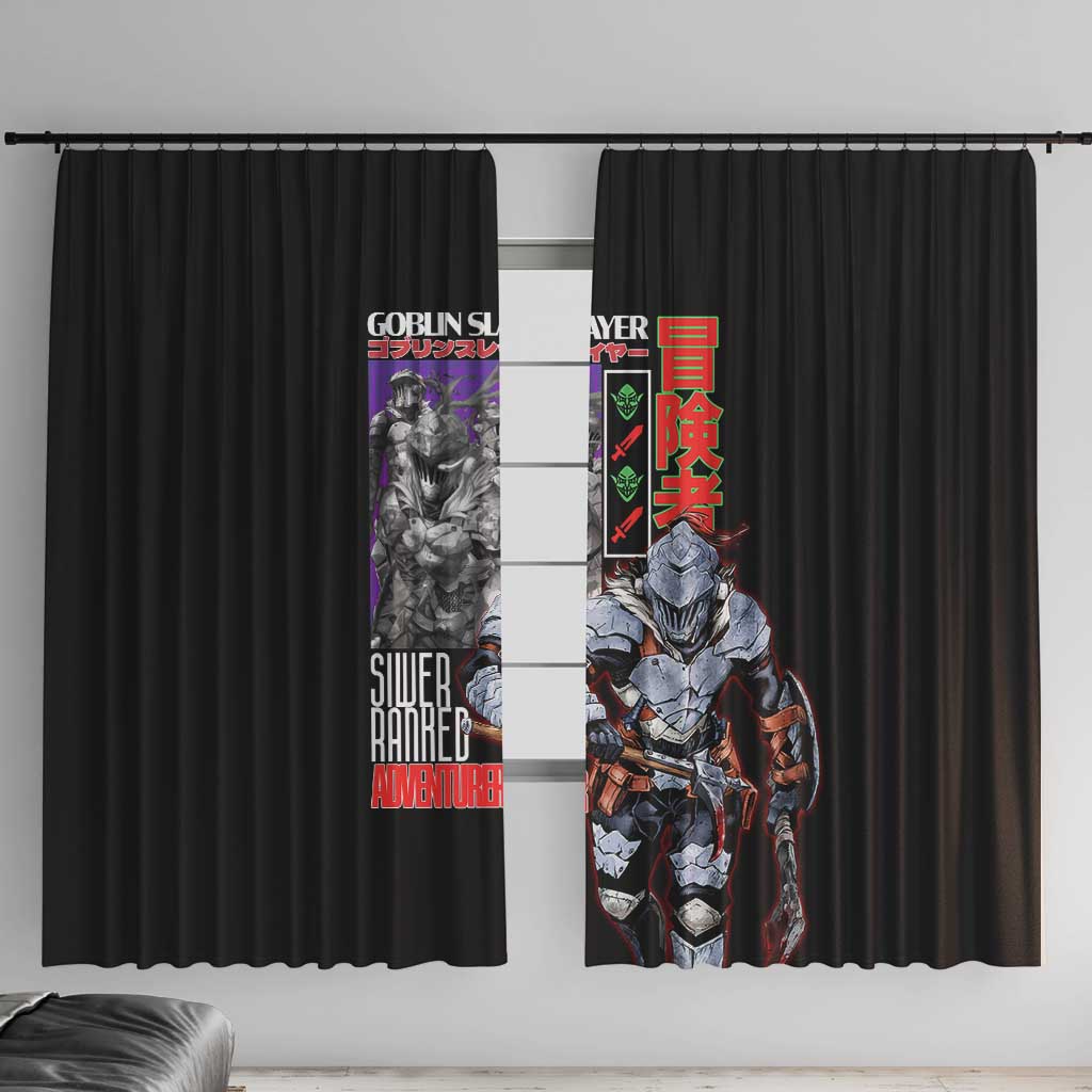 Goblin Slayer Window Curtain Anime Style