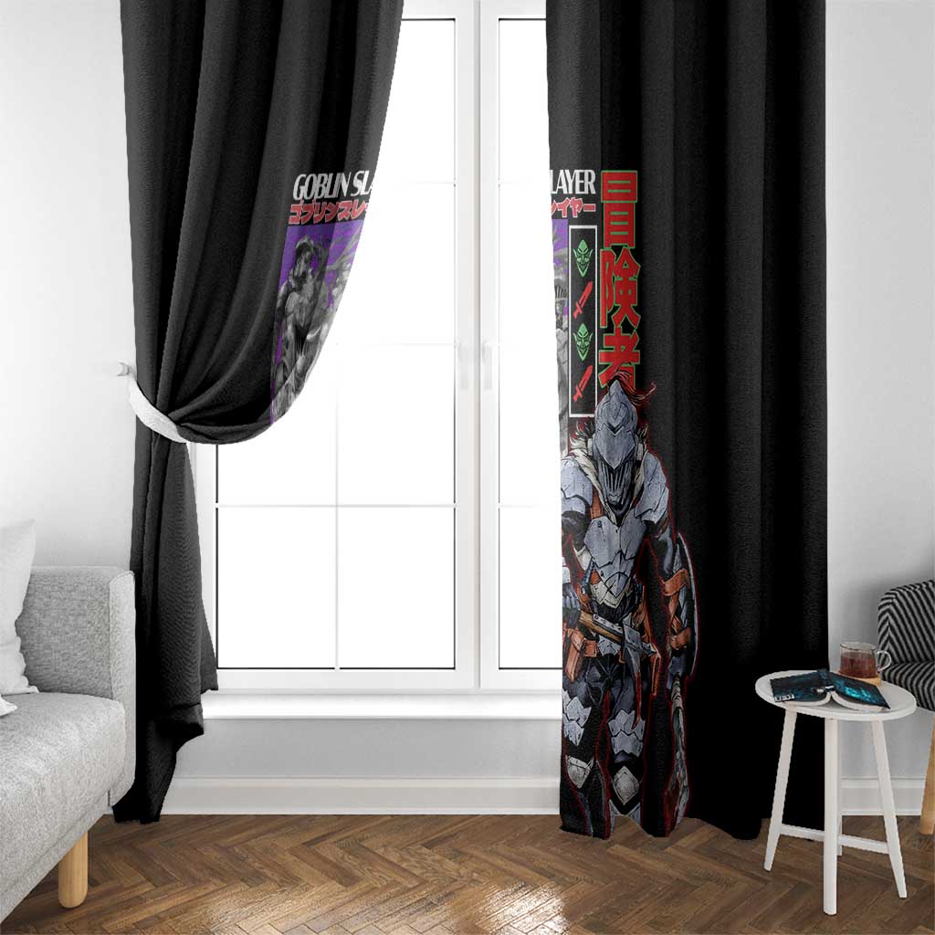 Goblin Slayer Window Curtain Anime Style