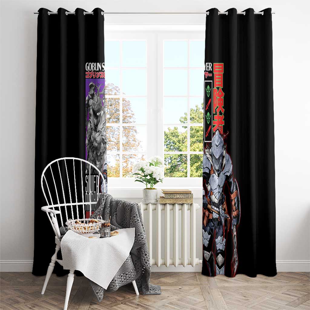 Goblin Slayer Window Curtain Anime Style
