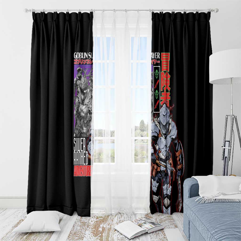 Goblin Slayer Window Curtain Anime Style