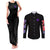 Uchiha Madara V2 Naruto Couples Matching Tank Maxi Dress and Long Sleeve Button Shirt Anime Style