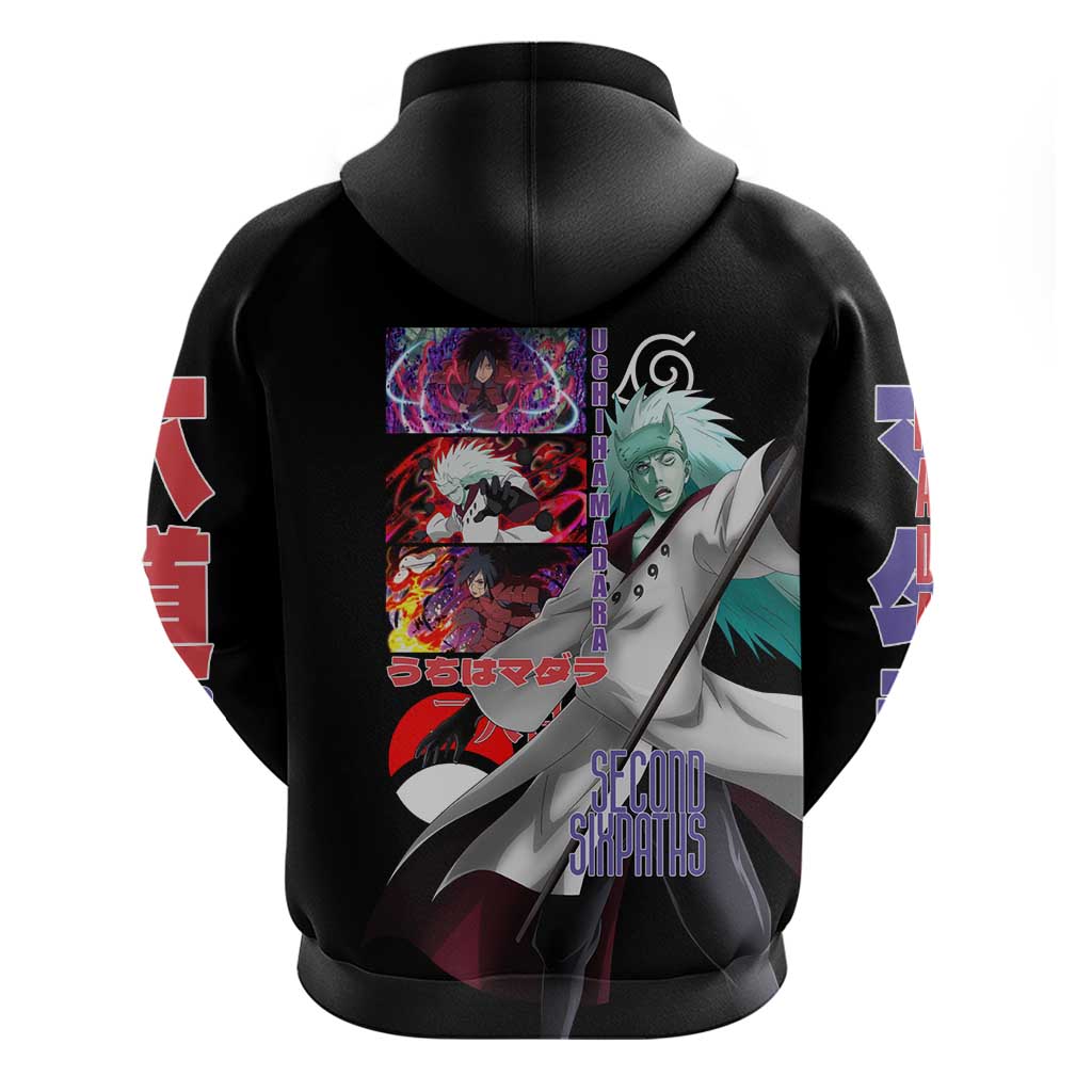 Uchiha Madara V2 Naruto Hoodie Anime Style