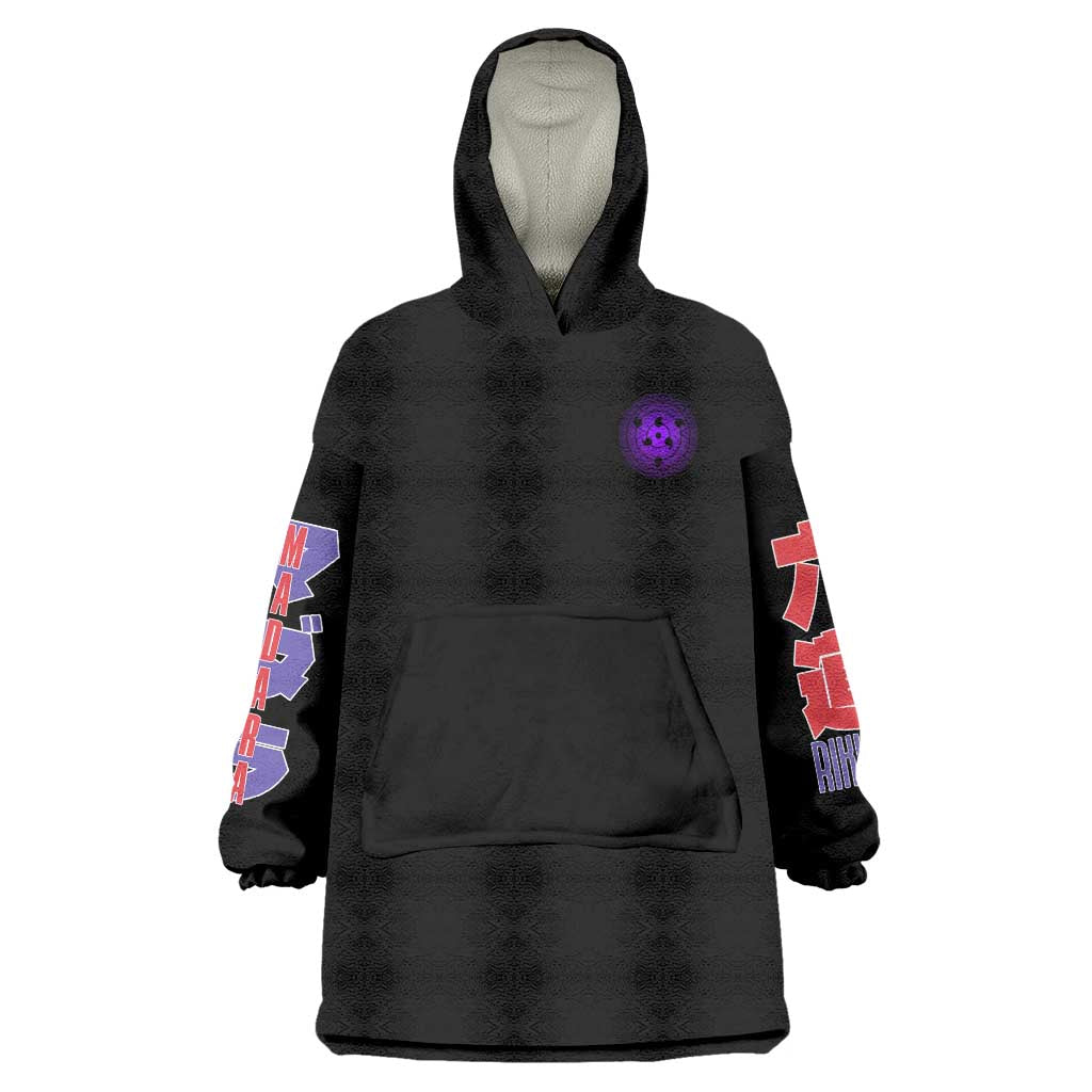Uchiha Madara V2 Naruto Wearable Blanket Hoodie Anime Style