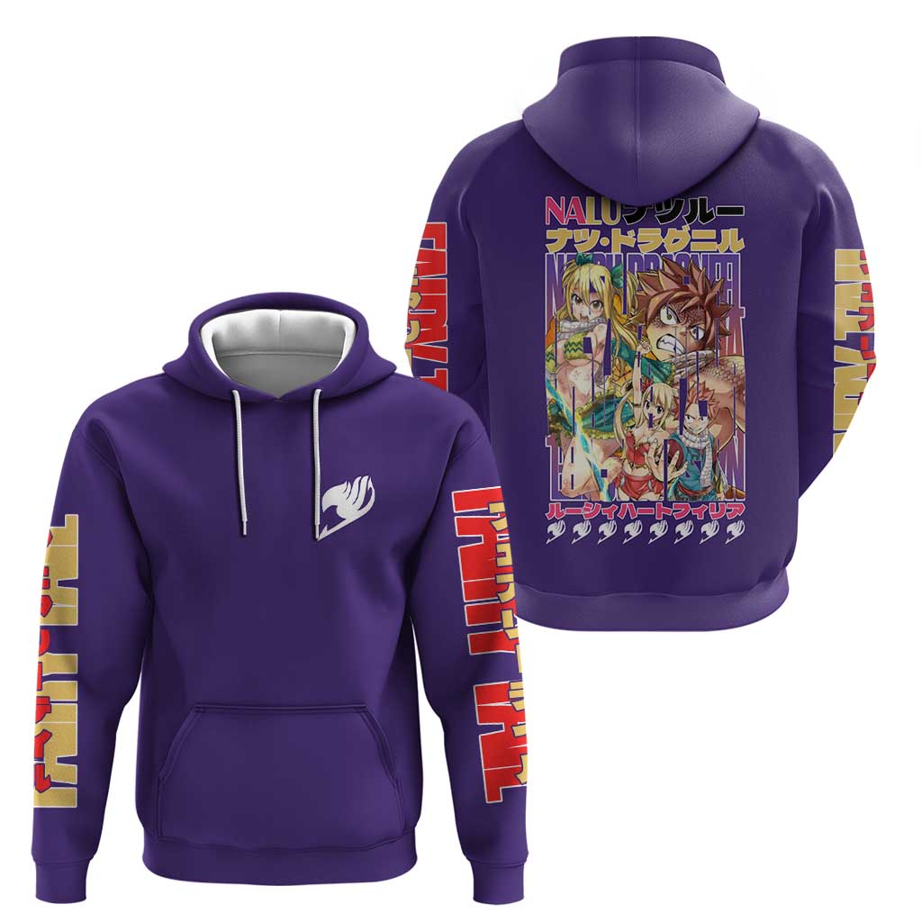 Nalu Fairy Tail Hoodie Anime Style