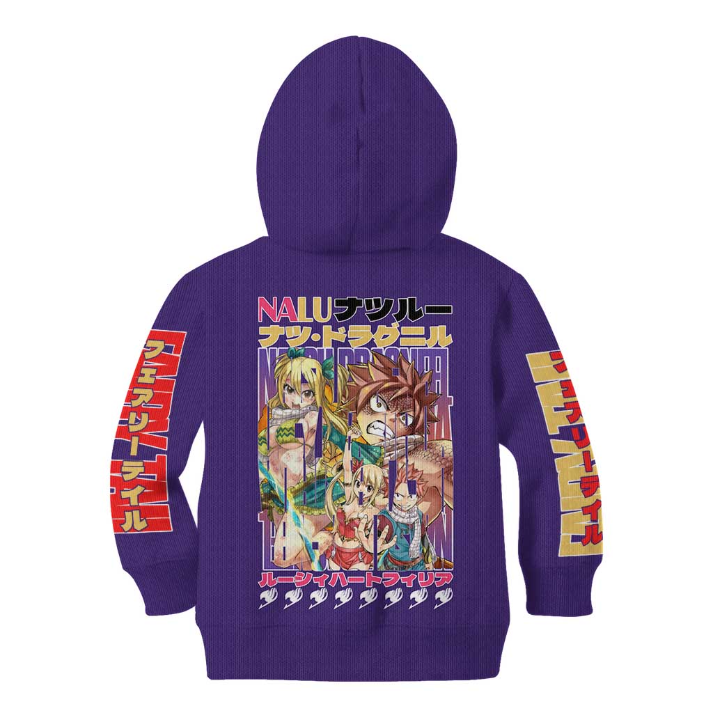 Nalu Fairy Tail Kid Hoodie Anime Style