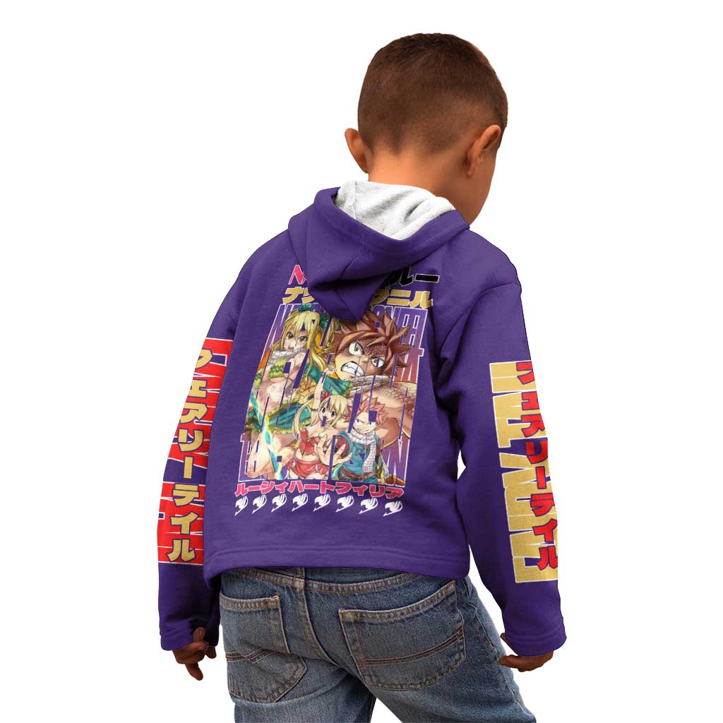 Nalu Fairy Tail Kid Hoodie Anime Style