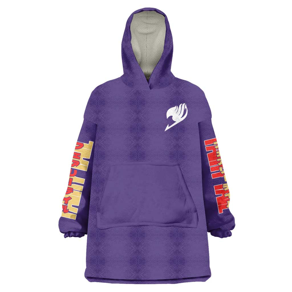 Nalu Fairy Tail Wearable Blanket Hoodie Anime Style