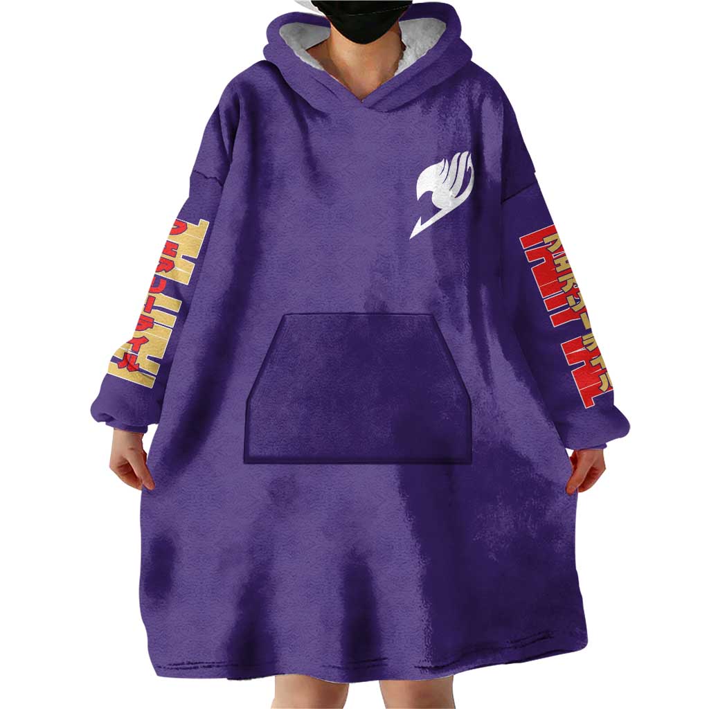 Nalu Fairy Tail Wearable Blanket Hoodie Anime Style