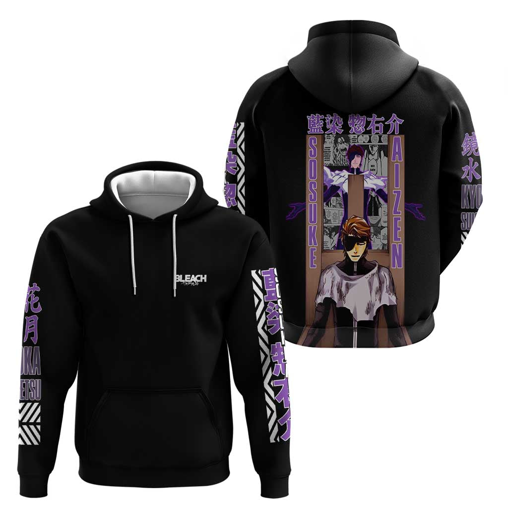 Sosuke Aizen TYBWA Bleach Hoodie Anime Style