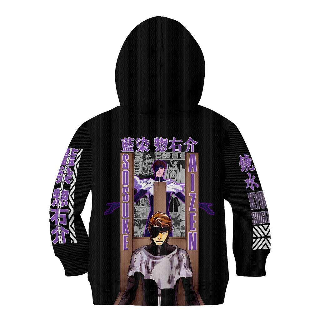 Sosuke Aizen TYBWA Bleach Kid Hoodie Anime Style