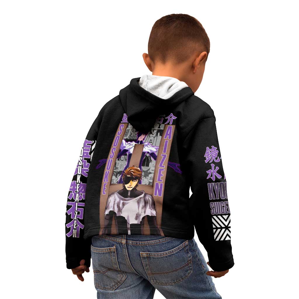 Sosuke Aizen TYBWA Bleach Kid Hoodie Anime Style