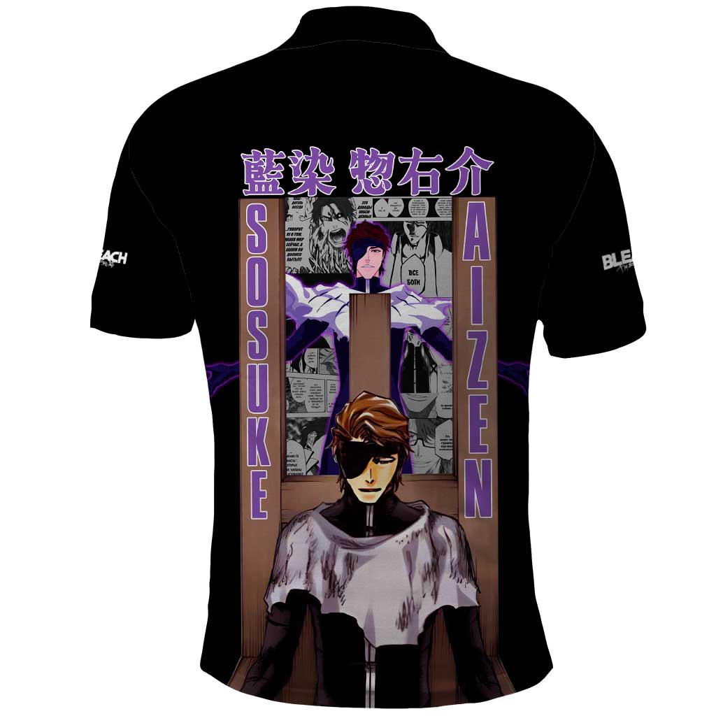 Sosuke Aizen TYBWA Bleach Polo Shirt Anime Style