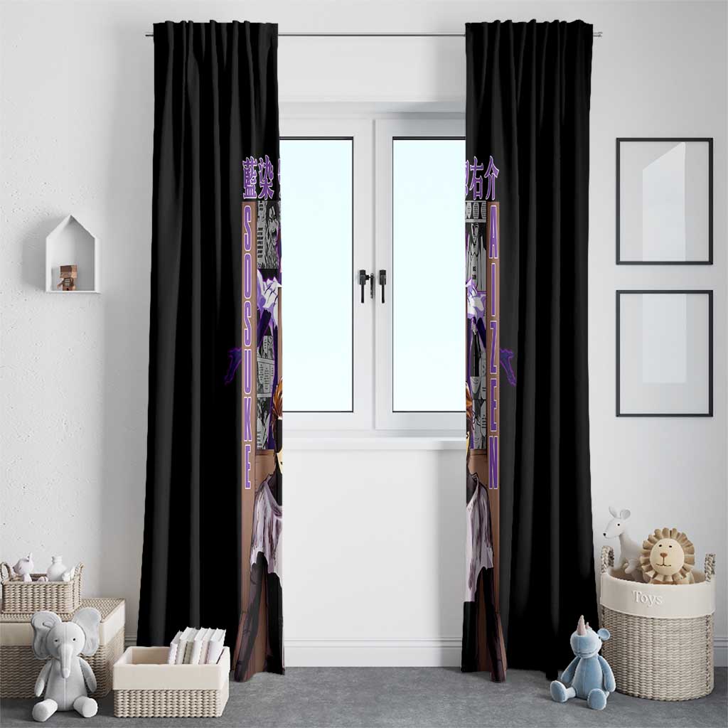 Sosuke Aizen TYBWA Bleach Window Curtain Anime Style
