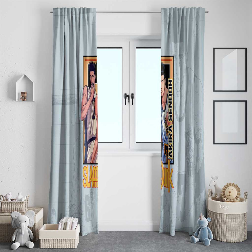 Akira Sendoh Slam Dunk Window Curtain Japan Anime Style