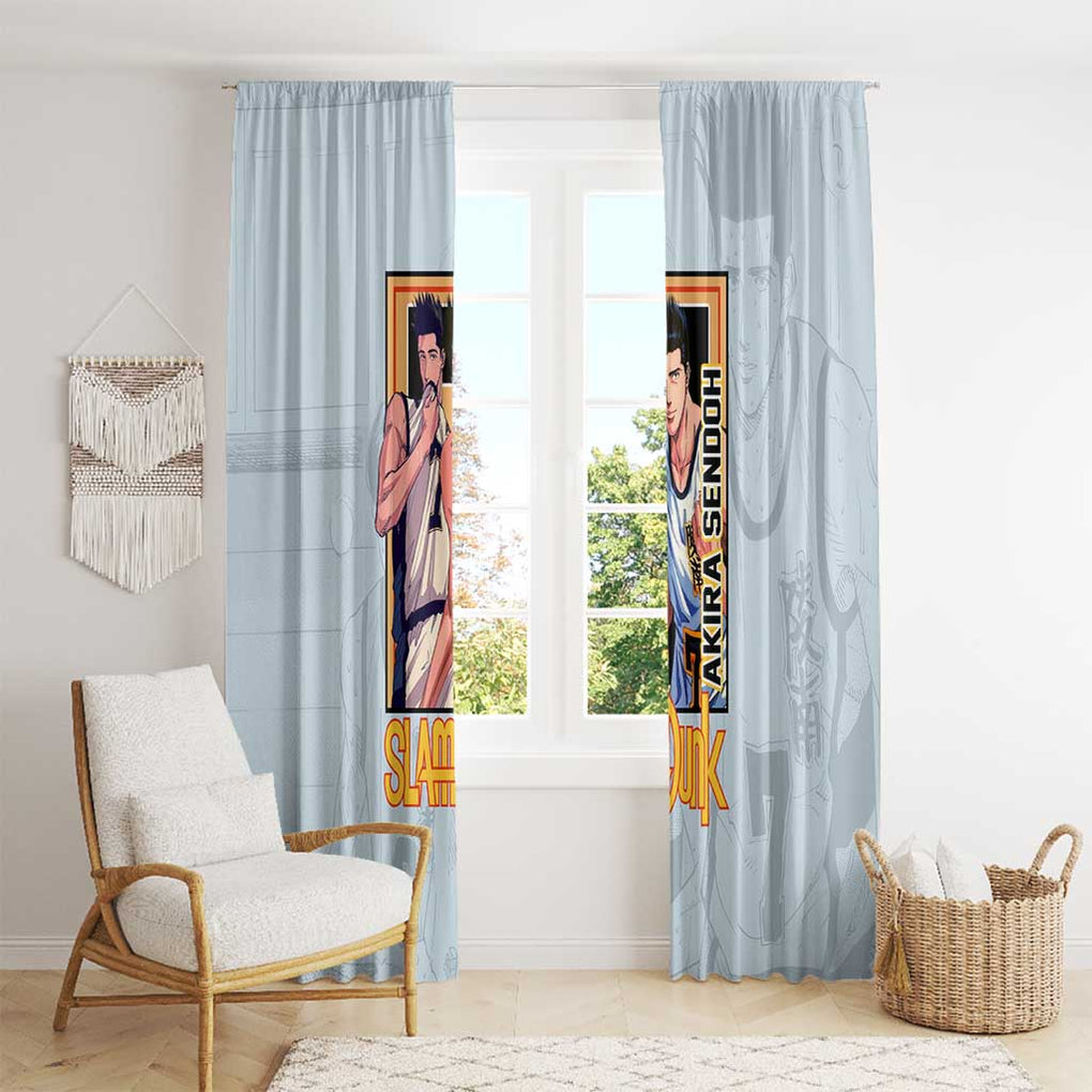 Akira Sendoh Slam Dunk Window Curtain Japan Anime Style