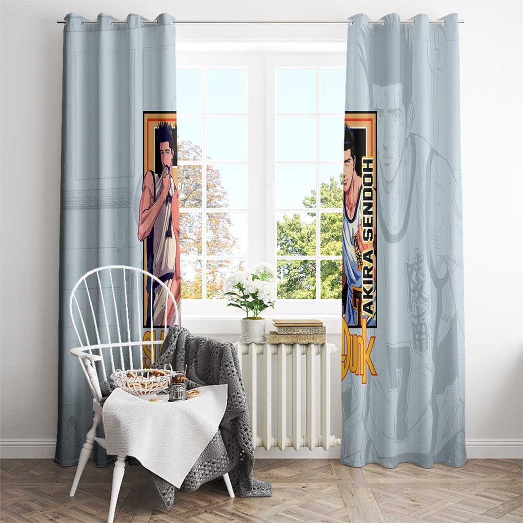 Akira Sendoh Slam Dunk Window Curtain Japan Anime Style