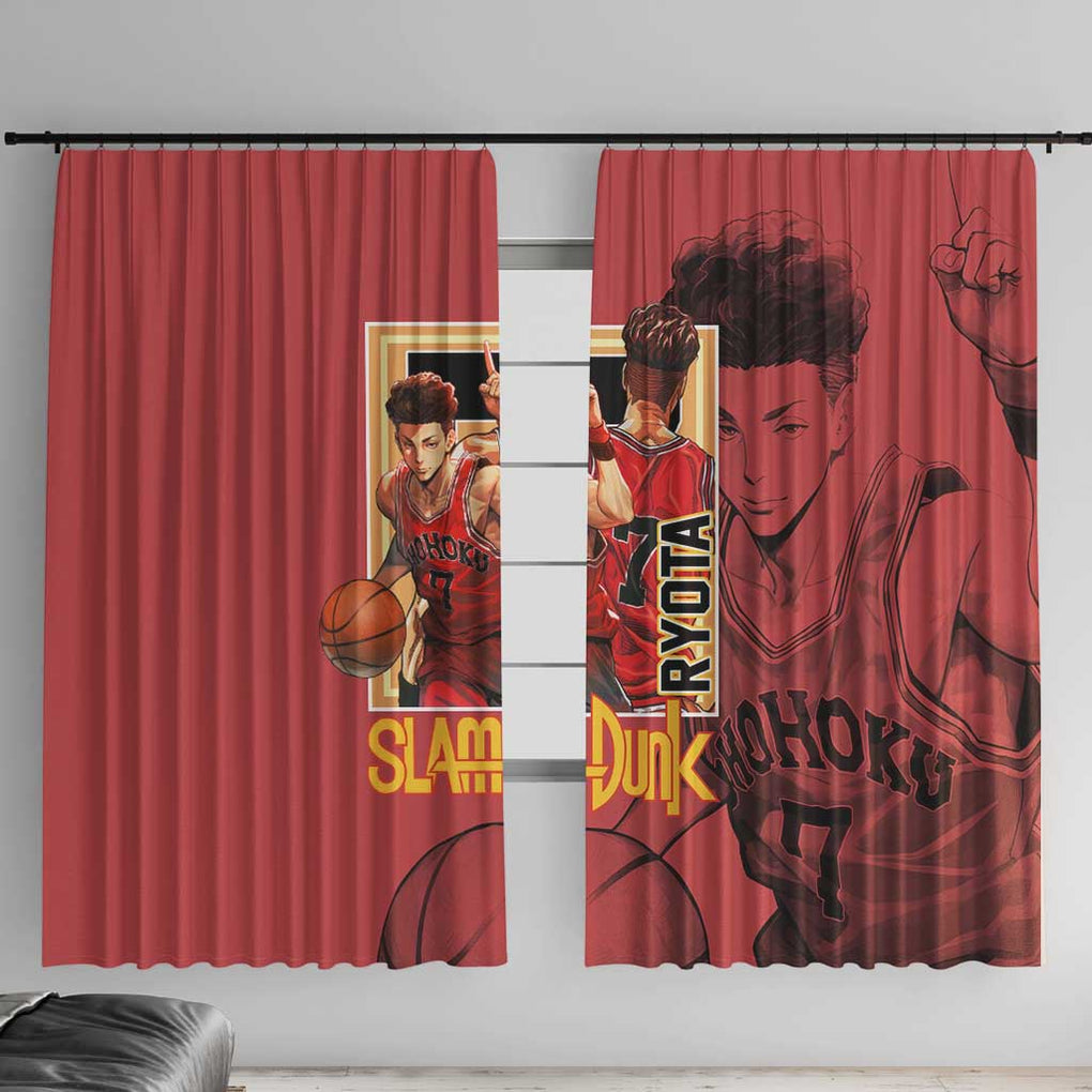 Ryota Miyagi Slam Dunk Window Curtain Japan Anime Style