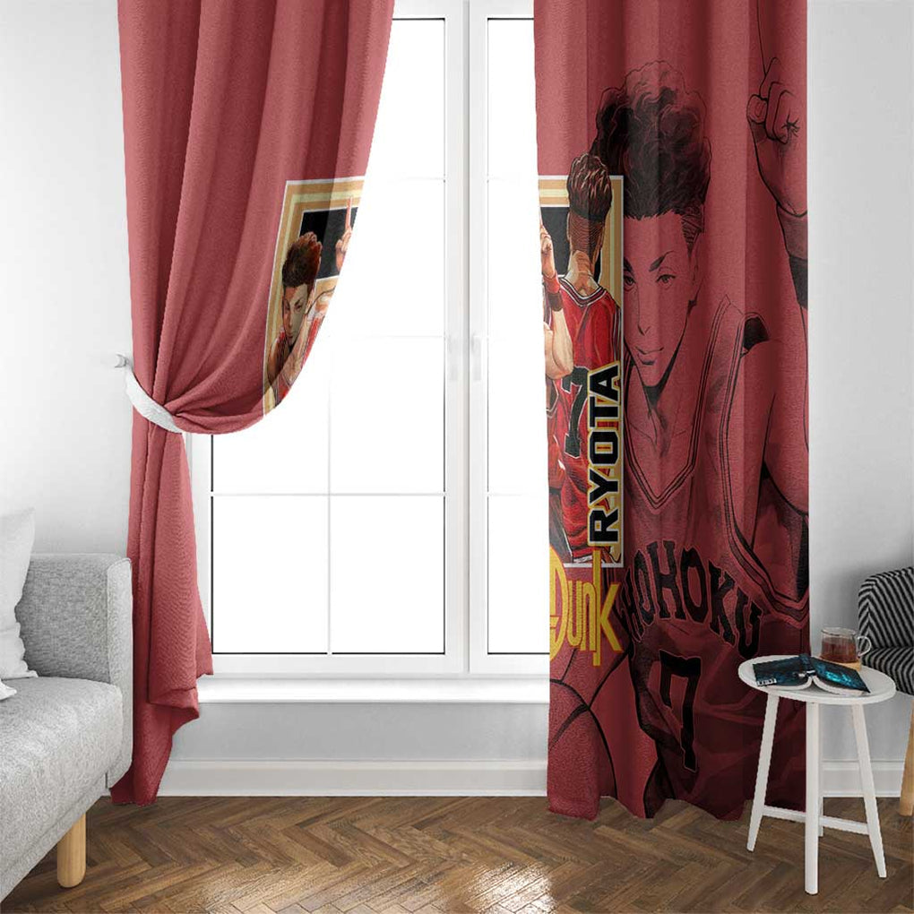 Ryota Miyagi Slam Dunk Window Curtain Japan Anime Style