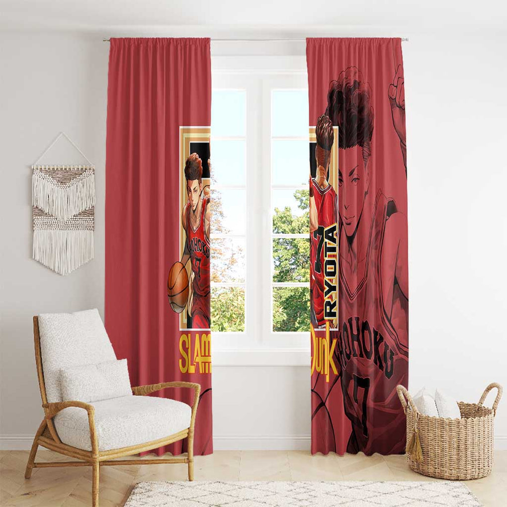 Ryota Miyagi Slam Dunk Window Curtain Japan Anime Style