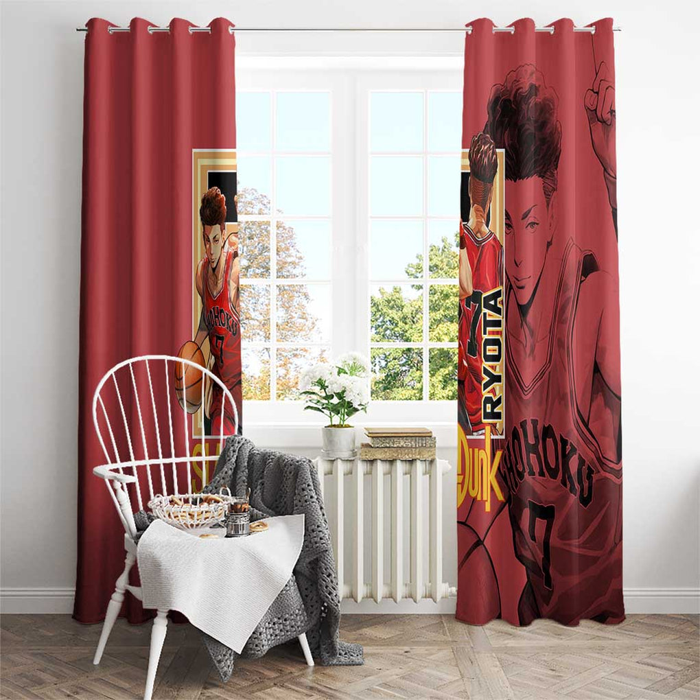 Ryota Miyagi Slam Dunk Window Curtain Japan Anime Style