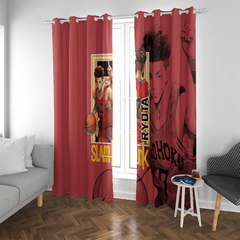Ryota Miyagi Slam Dunk Window Curtain Japan Anime Style