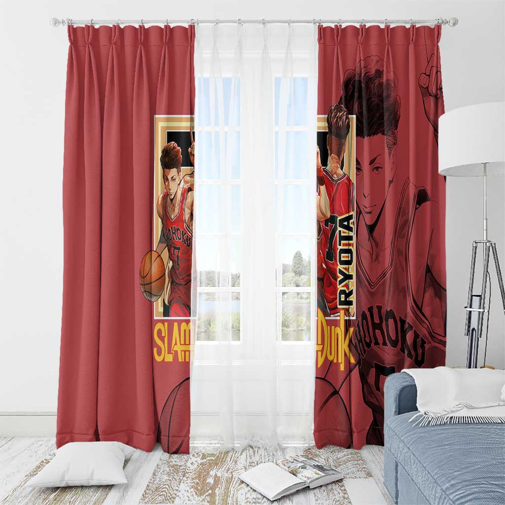 Ryota Miyagi Slam Dunk Window Curtain Japan Anime Style