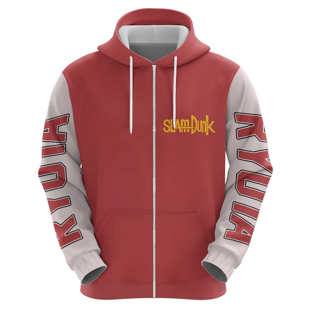 Ryota Miyagi Slam Dunk Zip Hoodie Japan Anime Style