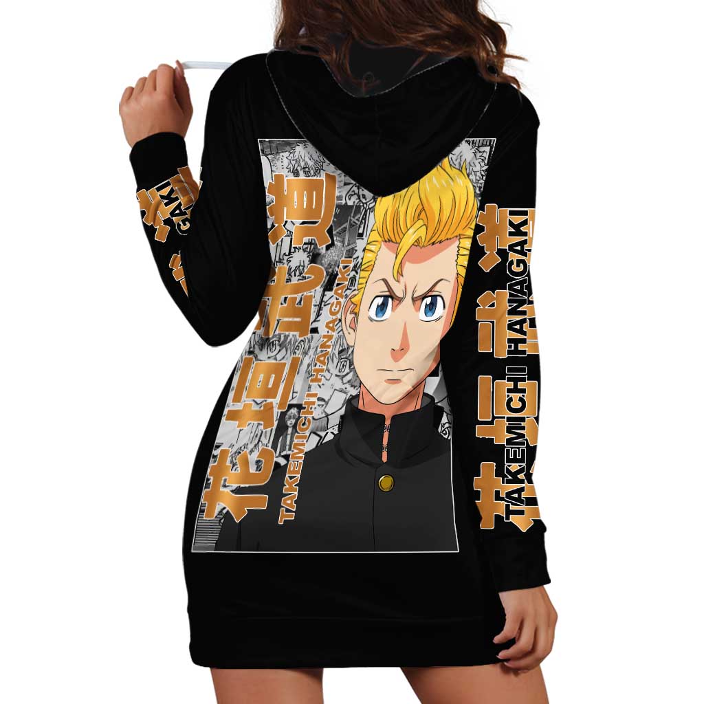 Hanagaki Takemichi Tokyo Revengers Hoodie Dress Japan Anime Style - The Mazicc