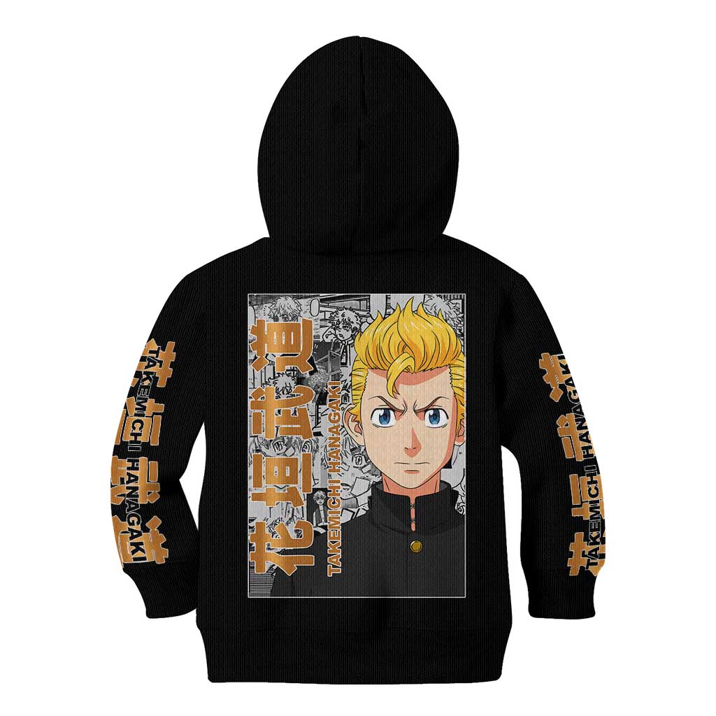 Hanagaki Takemichi Tokyo Revengers Kid Hoodie Japan Anime Style - The Mazicc