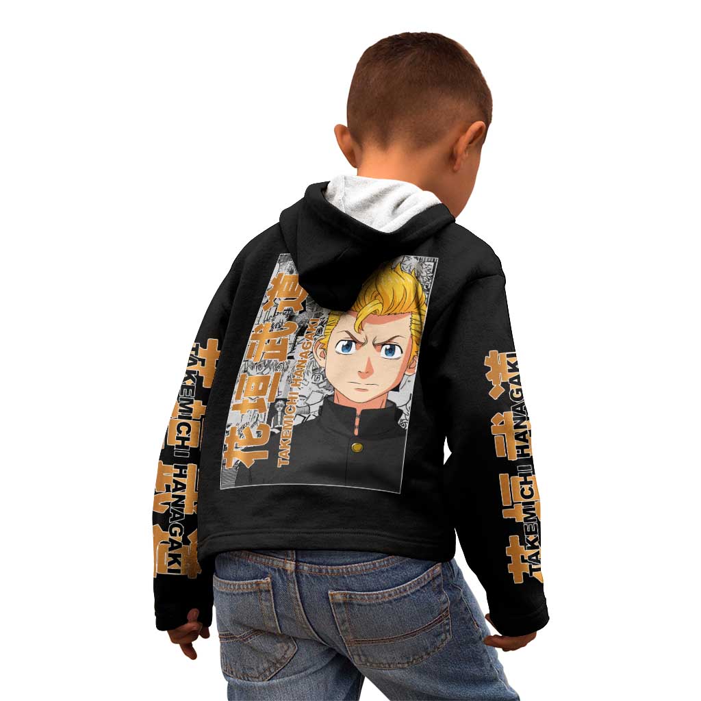 Hanagaki Takemichi Tokyo Revengers Kid Hoodie Japan Anime Style - The Mazicc