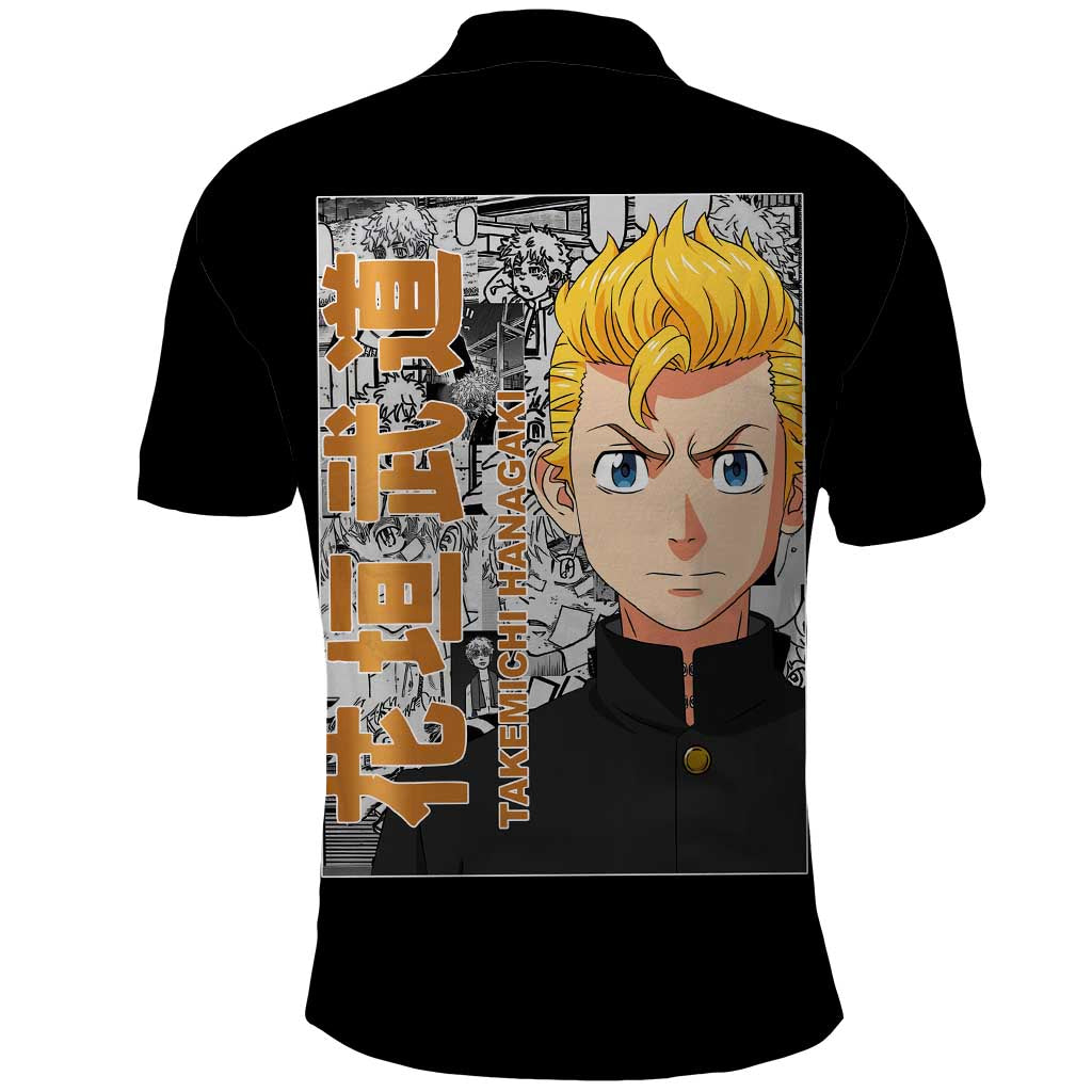 Hanagaki Takemichi Tokyo Revengers Polo Shirt Japan Anime Style - The Mazicc
