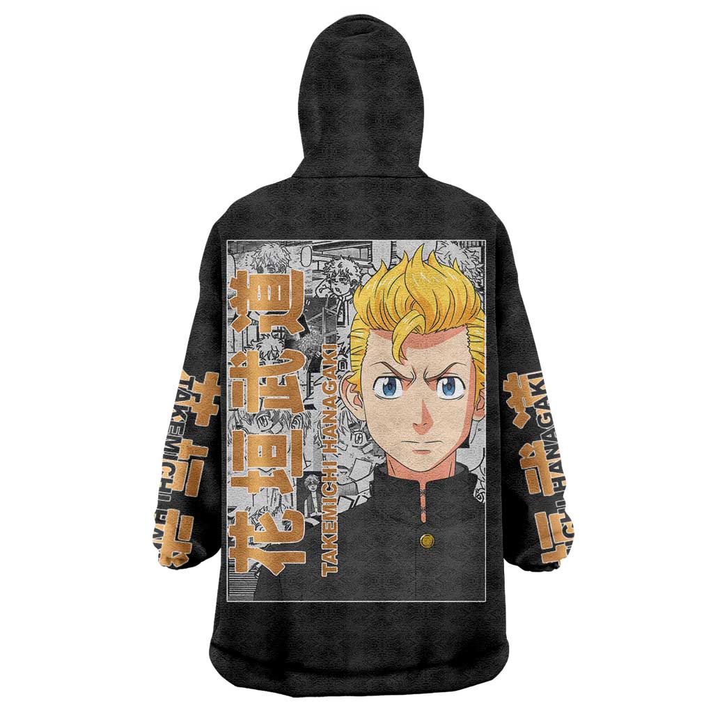 Hanagaki Takemichi Tokyo Revengers Wearable Blanket Hoodie Japan Anime Style - The Mazicc