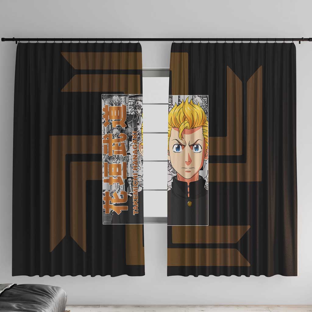 Hanagaki Takemichi Tokyo Revengers Window Curtain Japan Anime Style - The Mazicc
