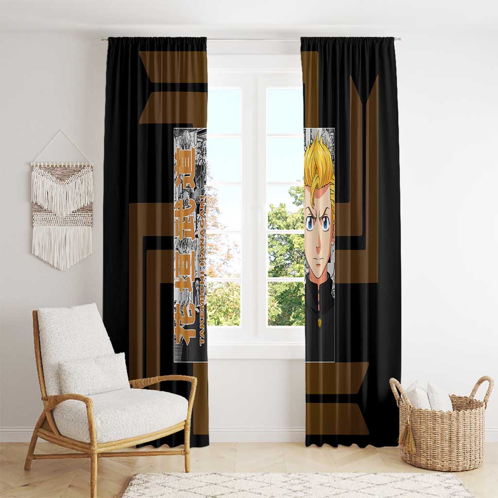 Hanagaki Takemichi Tokyo Revengers Window Curtain Japan Anime Style - The Mazicc
