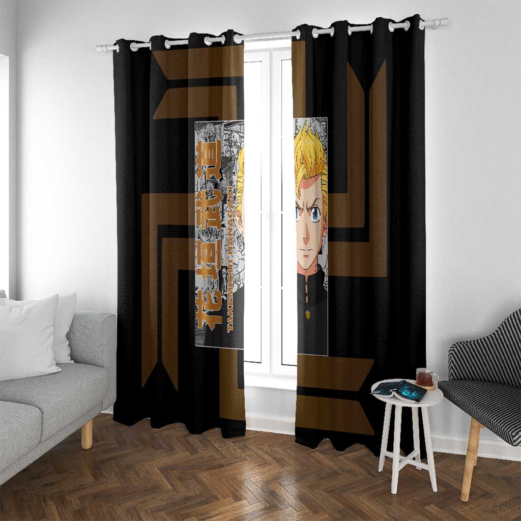 Hanagaki Takemichi Tokyo Revengers Window Curtain Japan Anime Style - The Mazicc