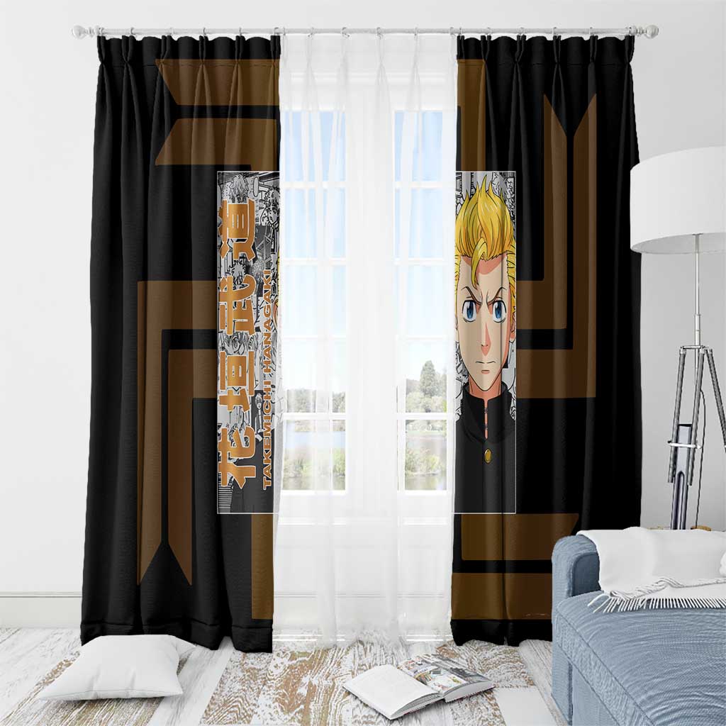 Hanagaki Takemichi Tokyo Revengers Window Curtain Japan Anime Style - The Mazicc