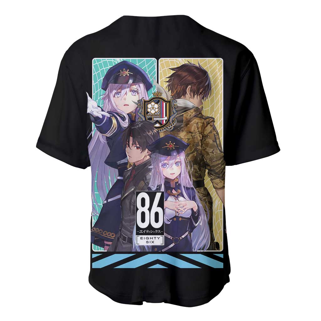 86 Eighty Six Baseball Jersey Anime Style - The Mazicc