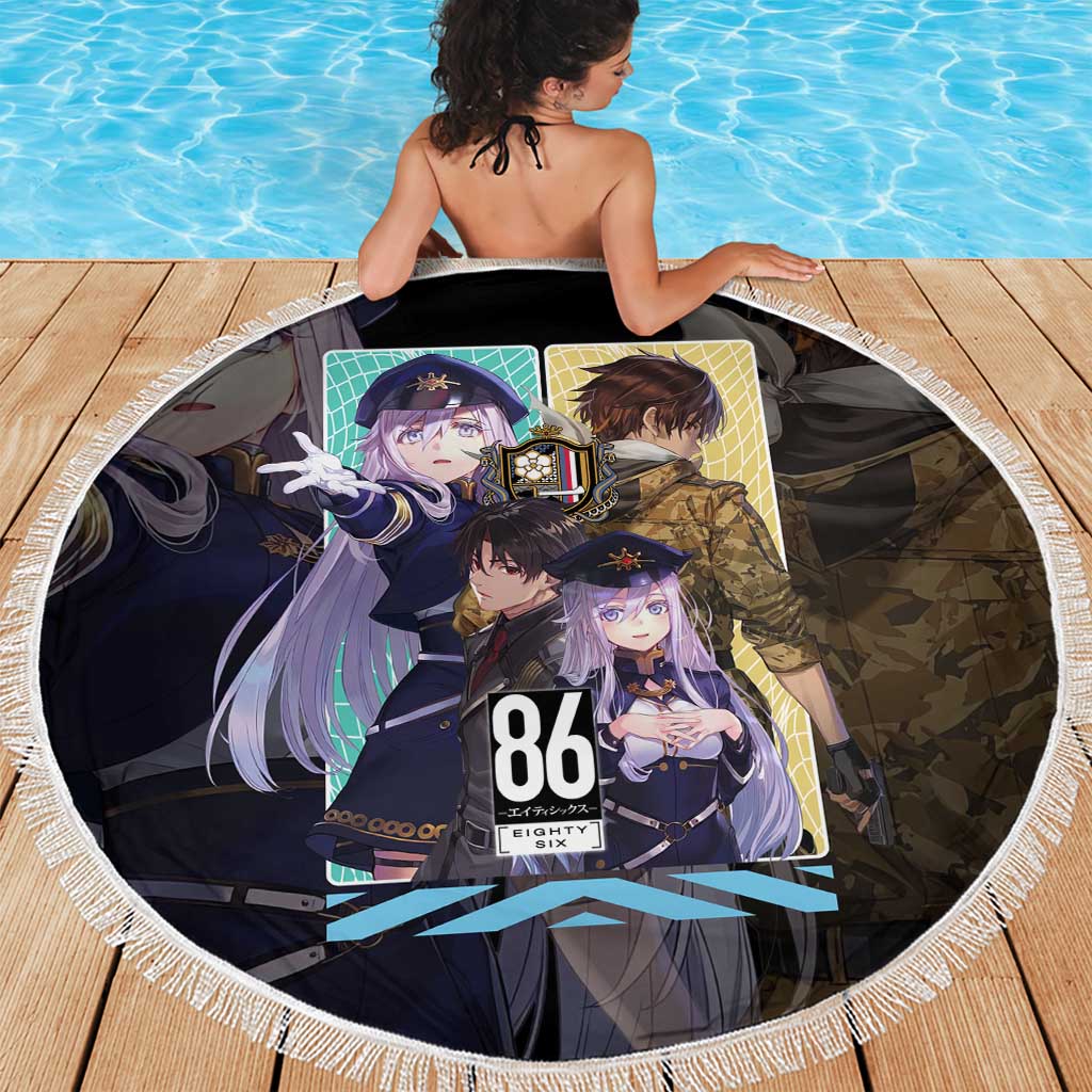 86 Eighty Six Beach Blanket Anime Style - The Mazicc