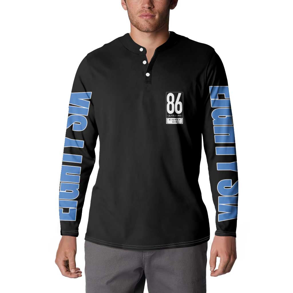 86 Eighty Six Button Sweatshirt Anime Style - The Mazicc
