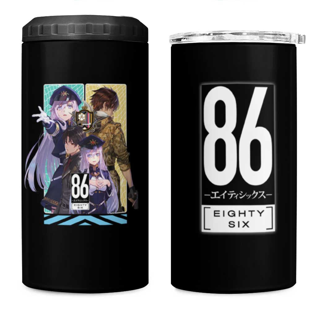 86 Eighty Six 4 in 1 Can Cooler Tumbler Anime Style - The Mazicc