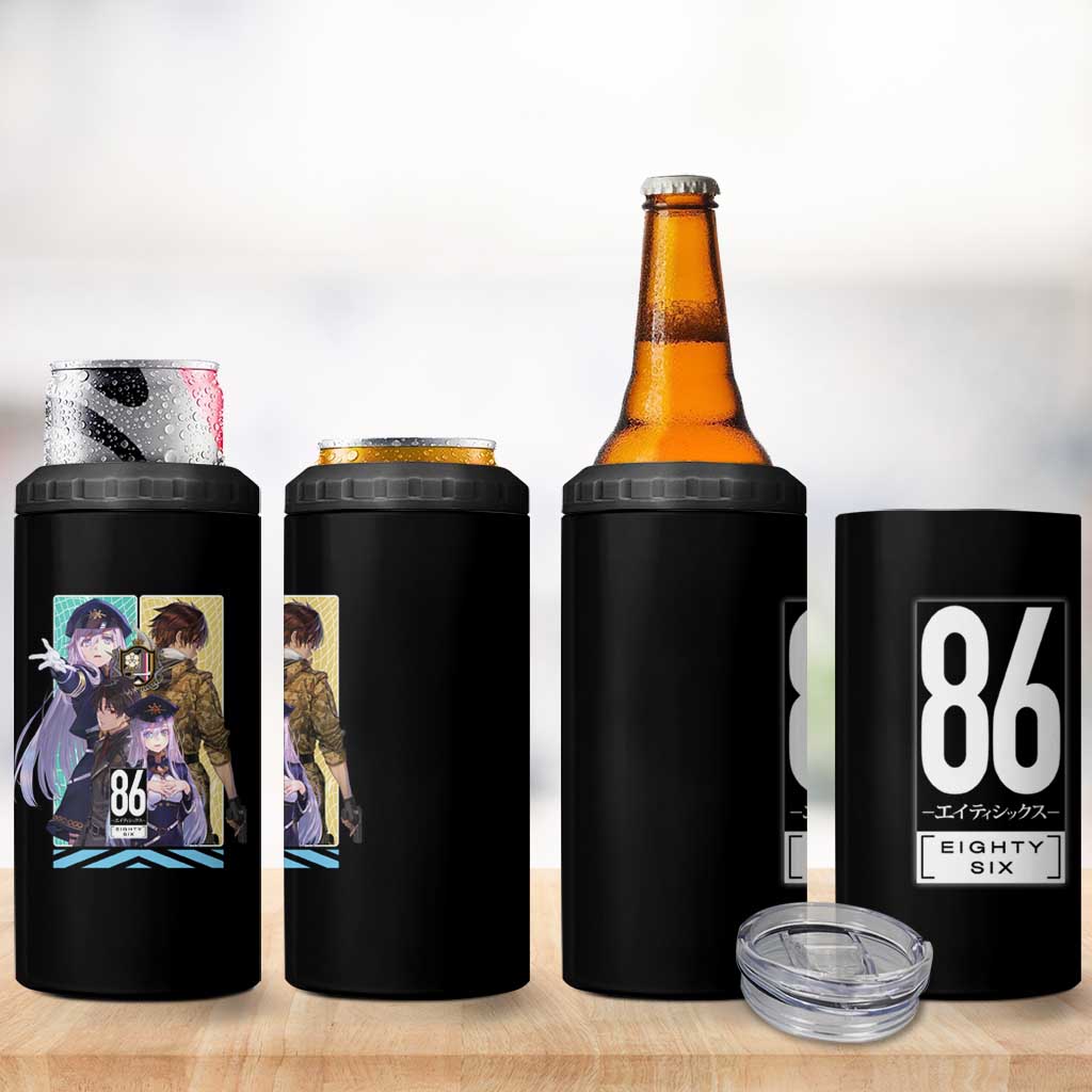 86 Eighty Six 4 in 1 Can Cooler Tumbler Anime Style - The Mazicc