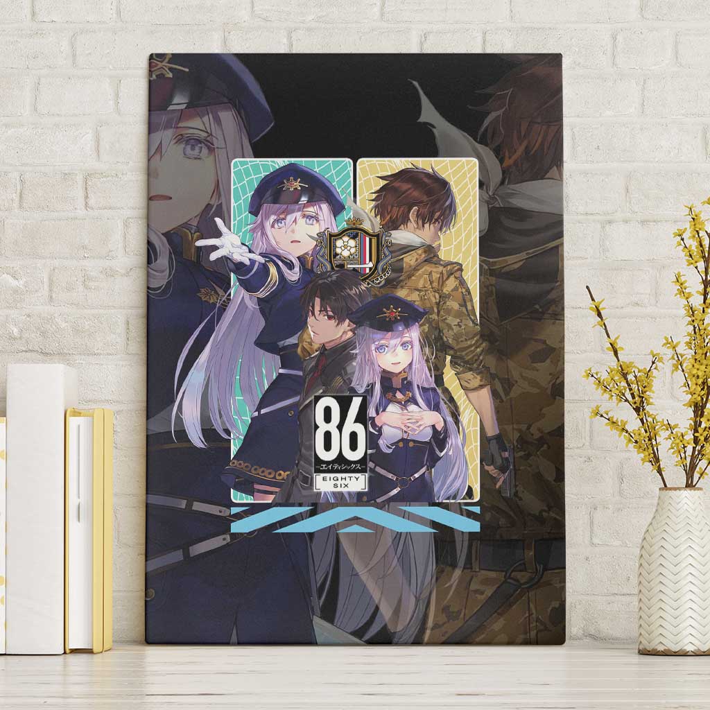 86 Eighty Six Canvas Wall Art Anime Style - The Mazicc