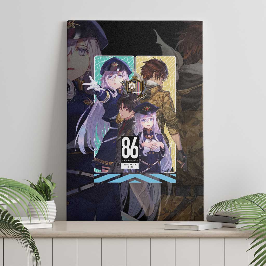 86 Eighty Six Canvas Wall Art Anime Style - The Mazicc