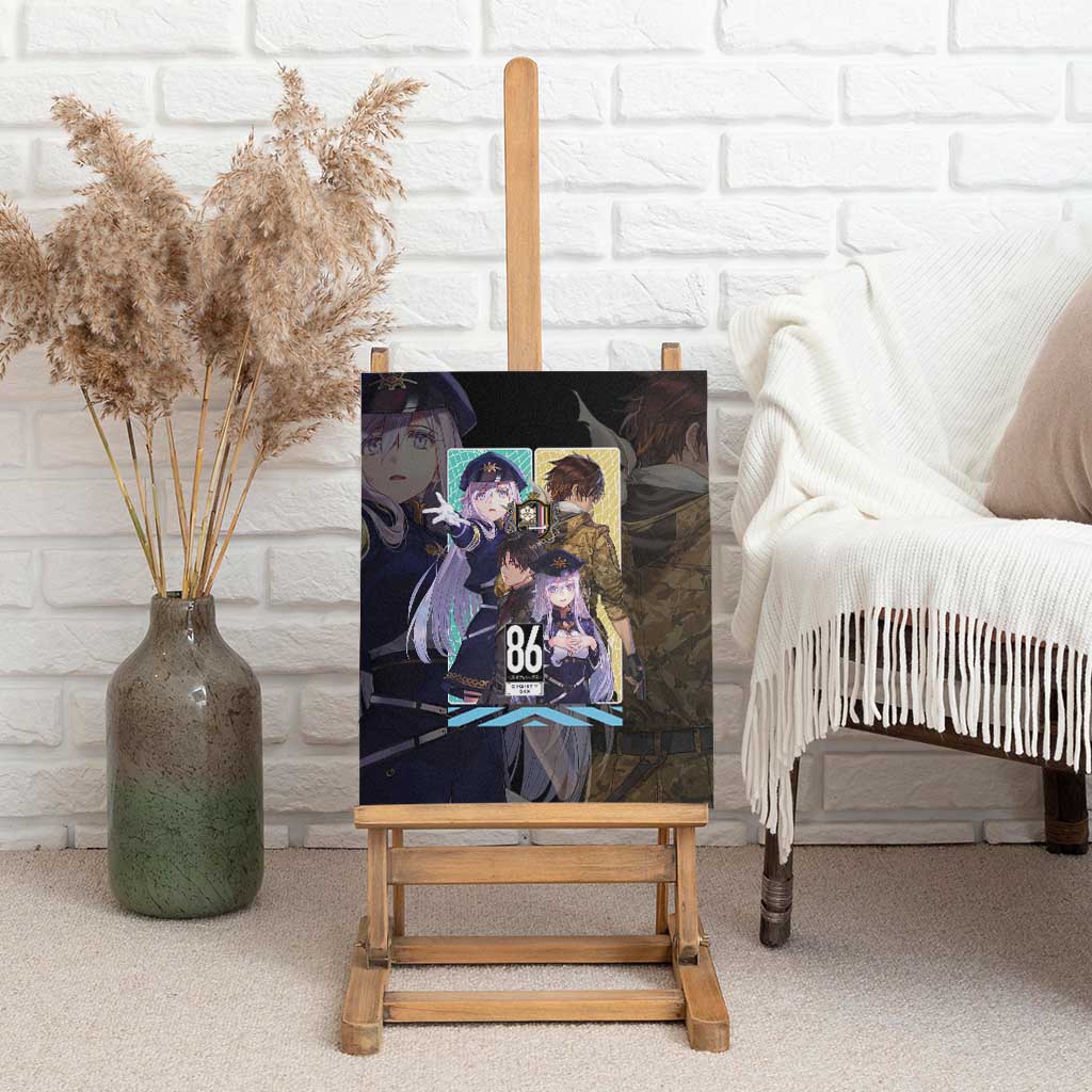 86 Eighty Six Canvas Wall Art Anime Style - The Mazicc