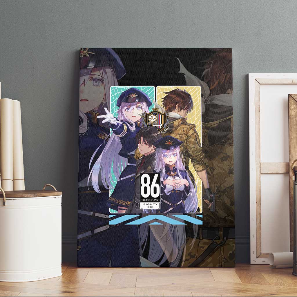 86 Eighty Six Canvas Wall Art Anime Style - The Mazicc
