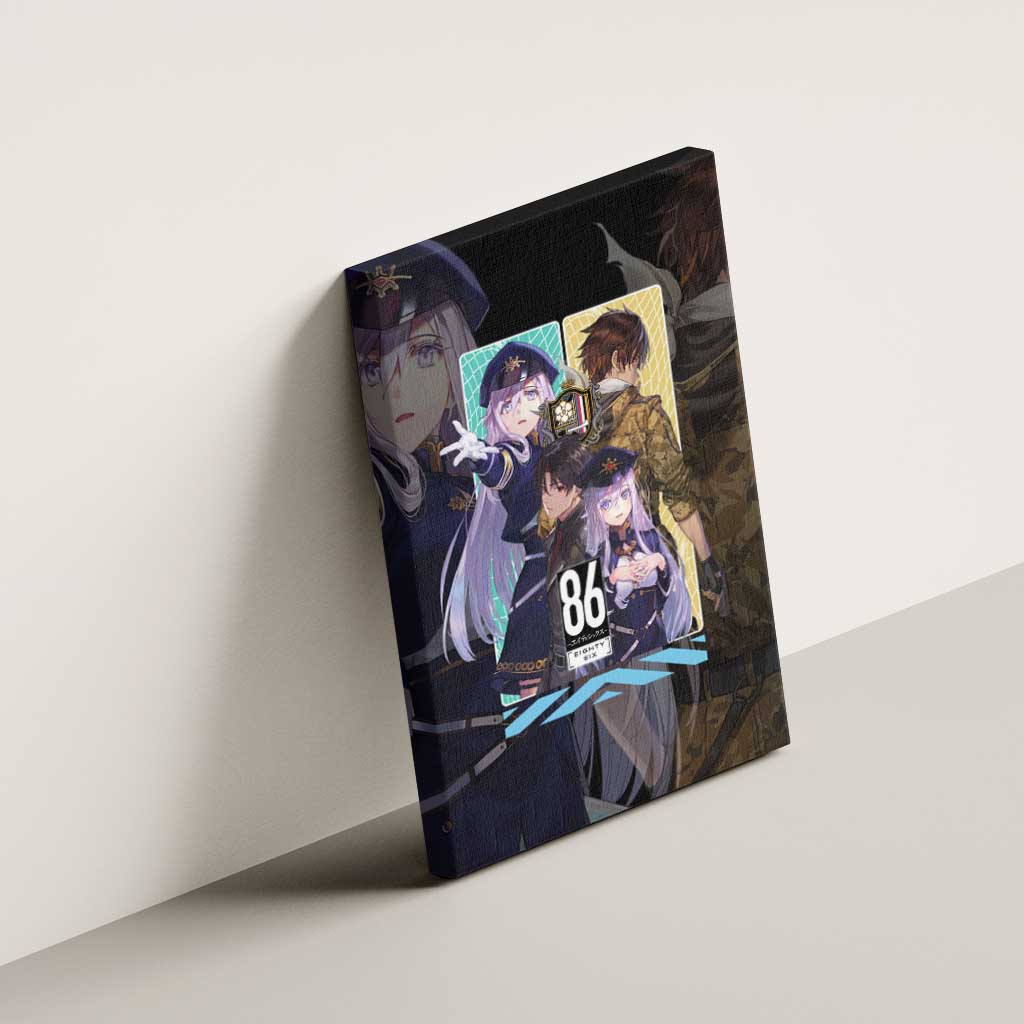 86 Eighty Six Canvas Wall Art Anime Style - The Mazicc
