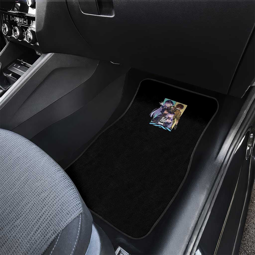 86 Eighty Six Car Mats Anime Style - The Mazicc