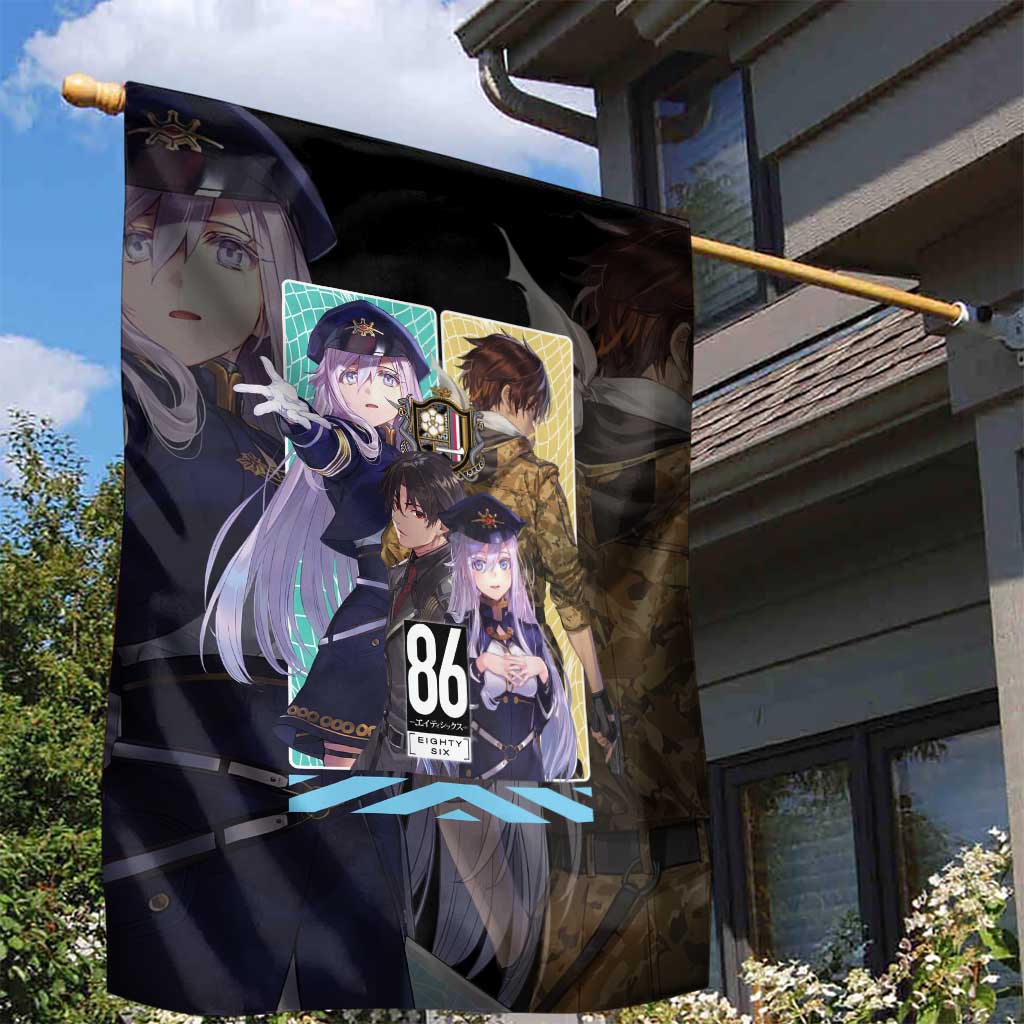 86 Eighty Six Garden Flag Anime Style - The Mazicc